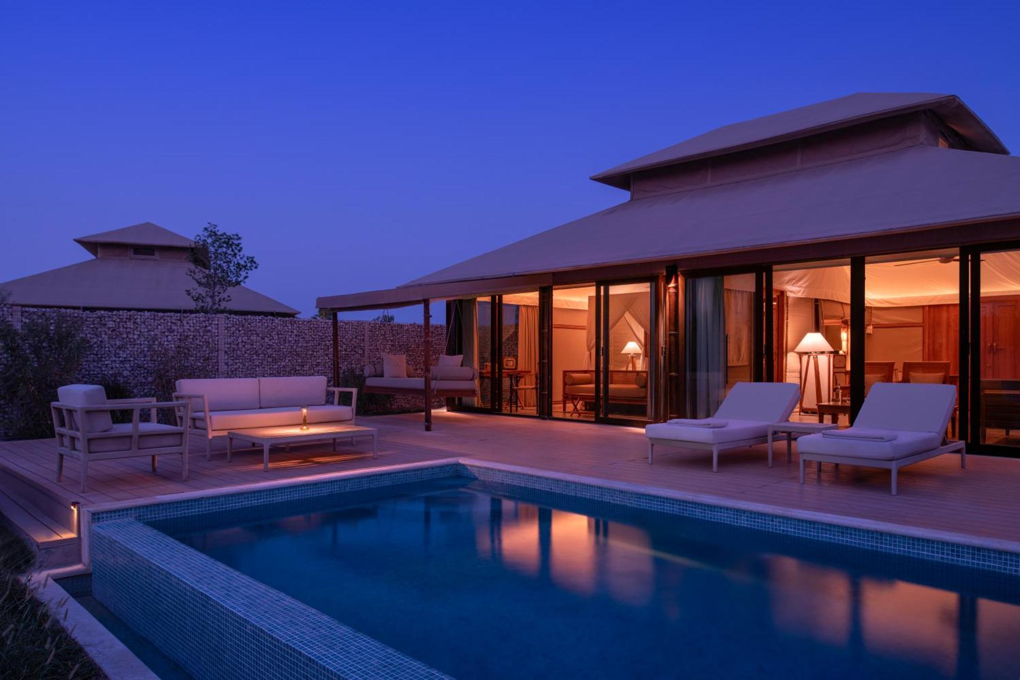 The Outpost Al Barari Camp Hotel มีไซอีด ภายนอก รูปภาพ