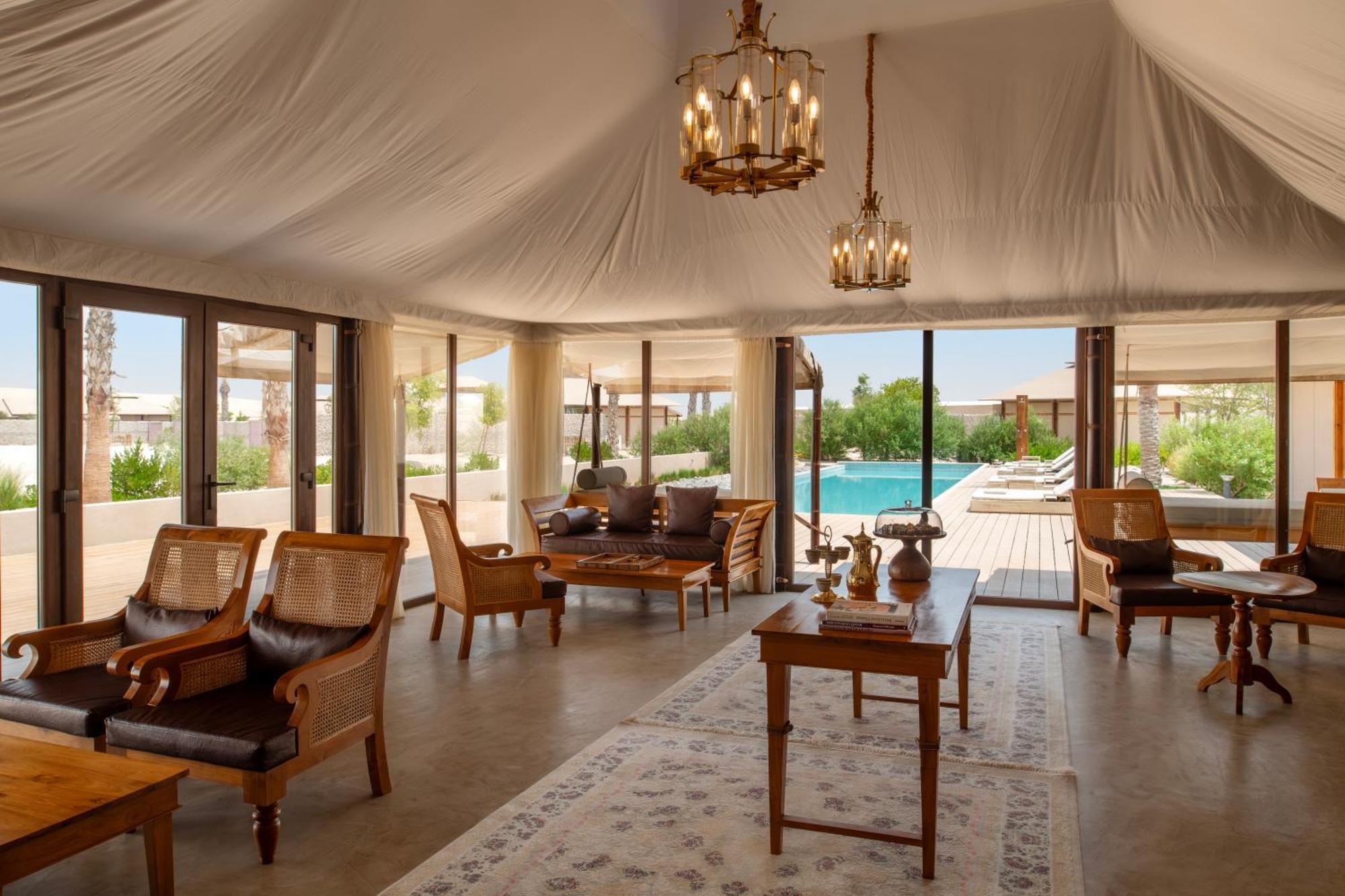 The Outpost Al Barari Camp Hotel มีไซอีด ภายนอก รูปภาพ