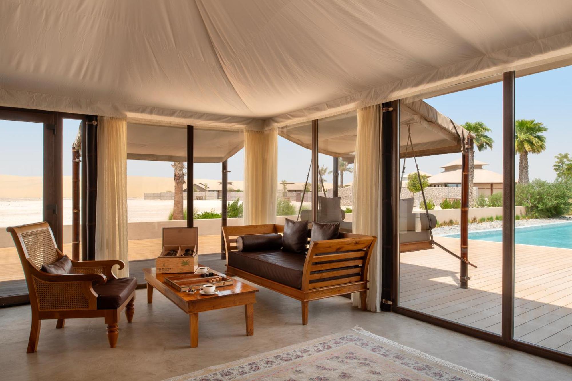The Outpost Al Barari Camp Hotel มีไซอีด ภายนอก รูปภาพ